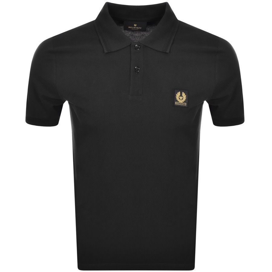 Alternative Image for ProductBelstaff Logo Polo T Shirt Black1